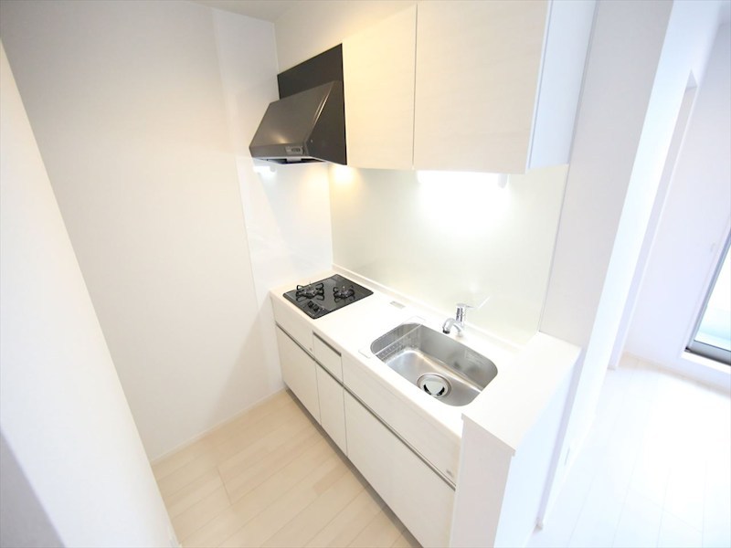 キッチン　システムキッチン（ガス2口コンロ付）　同仕様写真