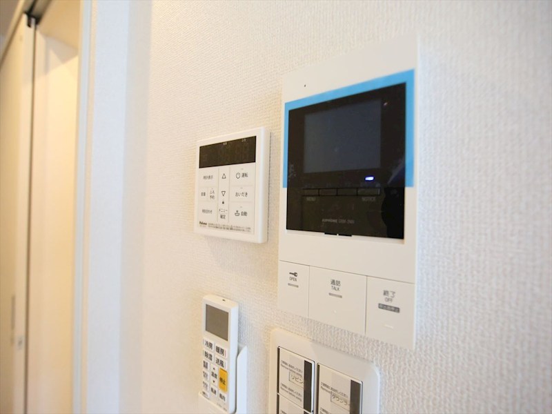 セキュリティ　ＴＶモニター付インターホン　同仕様写真