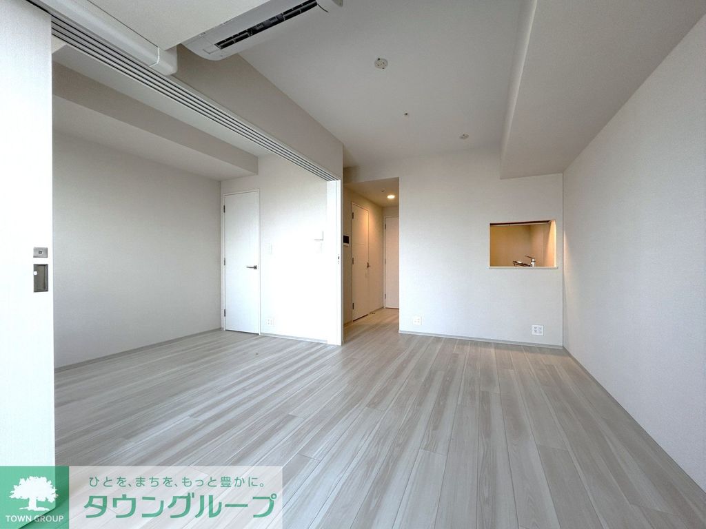 その他部屋・スペース　LDK＋洋室（寝室）仕切り戸開放時約16帖（クリーニング前）