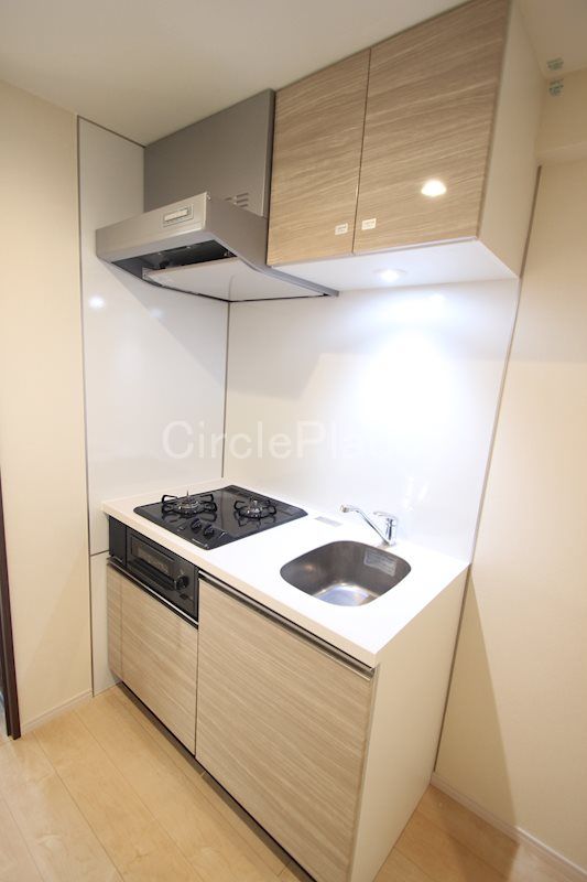 キッチン　2口ガスシステムキッチン