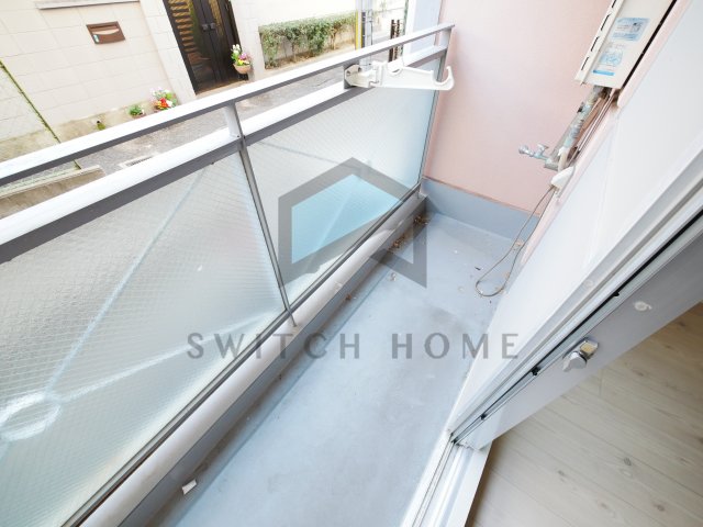 バルコニー　広々としたバルコニーです