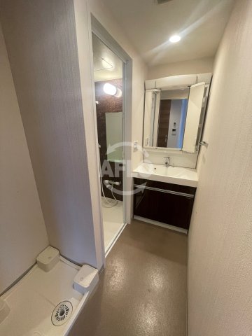 洗面設備　サンセリテ至誠会松崎町　洗面所