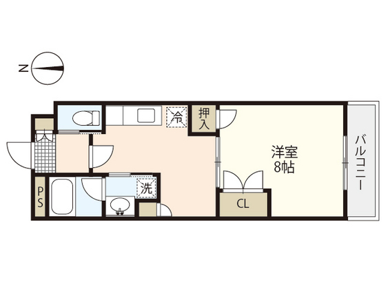アレグレス己斐本町の間取り写真