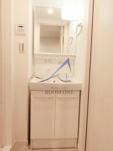 洗面設備　洗面台です。