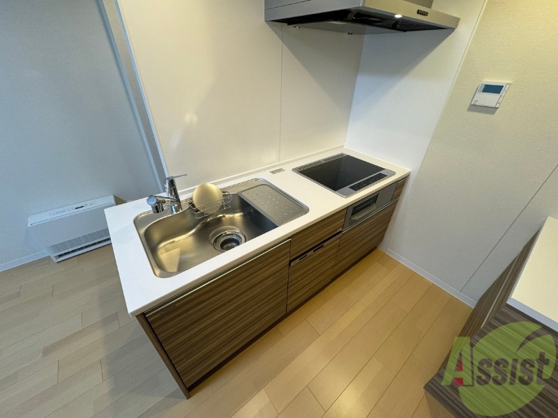 キッチン　システムキッチンなので、すぐお料理に使えます！