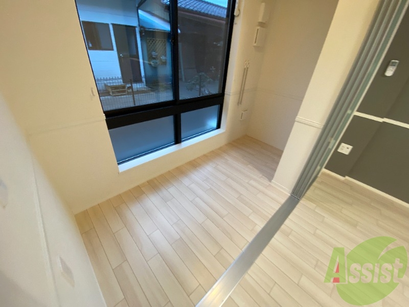 バルコニー　このところ流行りのインナーバルコニー。暖かいです。