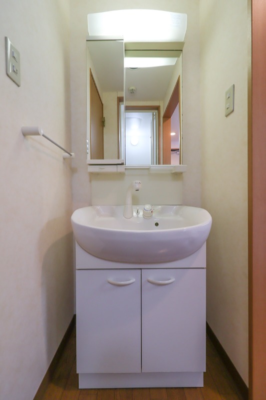 洗面設備　図面と現状に相違がある場合には現状を優先