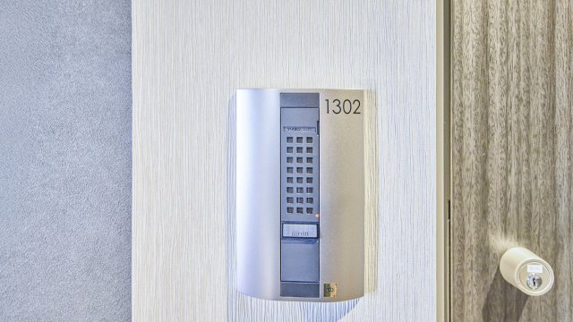 セキュリティ　※写真は13Fのお部屋です