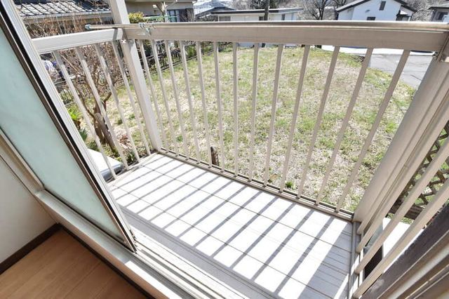 バルコニー　別部屋参考写真です