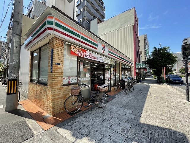 コンビニ　セブンイレブン大阪瓦屋町3丁目店（コンビニ）まで166m