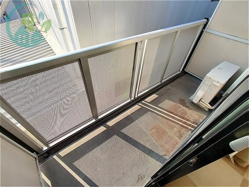 バルコニー　レオパレス新在家（家具・家電付、仲介手数料不要）