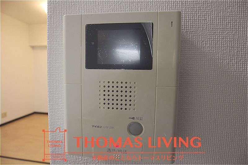 その他設備　来客者の確認が出来るTVモニターホンです。