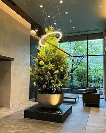 ロビー　毎日通るロビーはこのようになっています