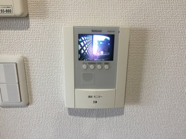 セキュリティ　カラーTVモニター付きインターホン