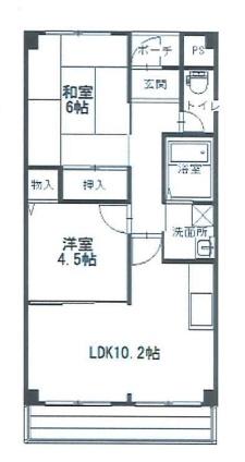 マンション晃苑_間取り_0
