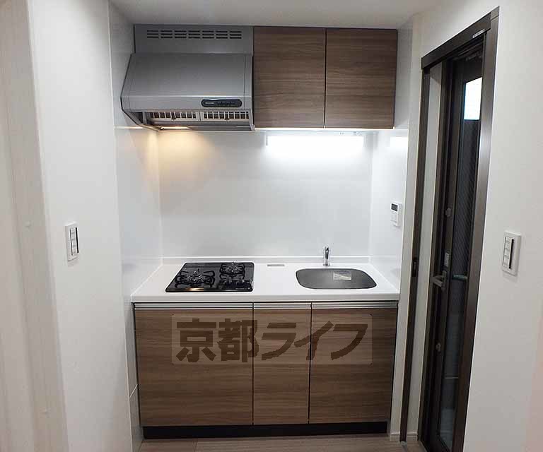 キッチン　２口ガスコンロつき