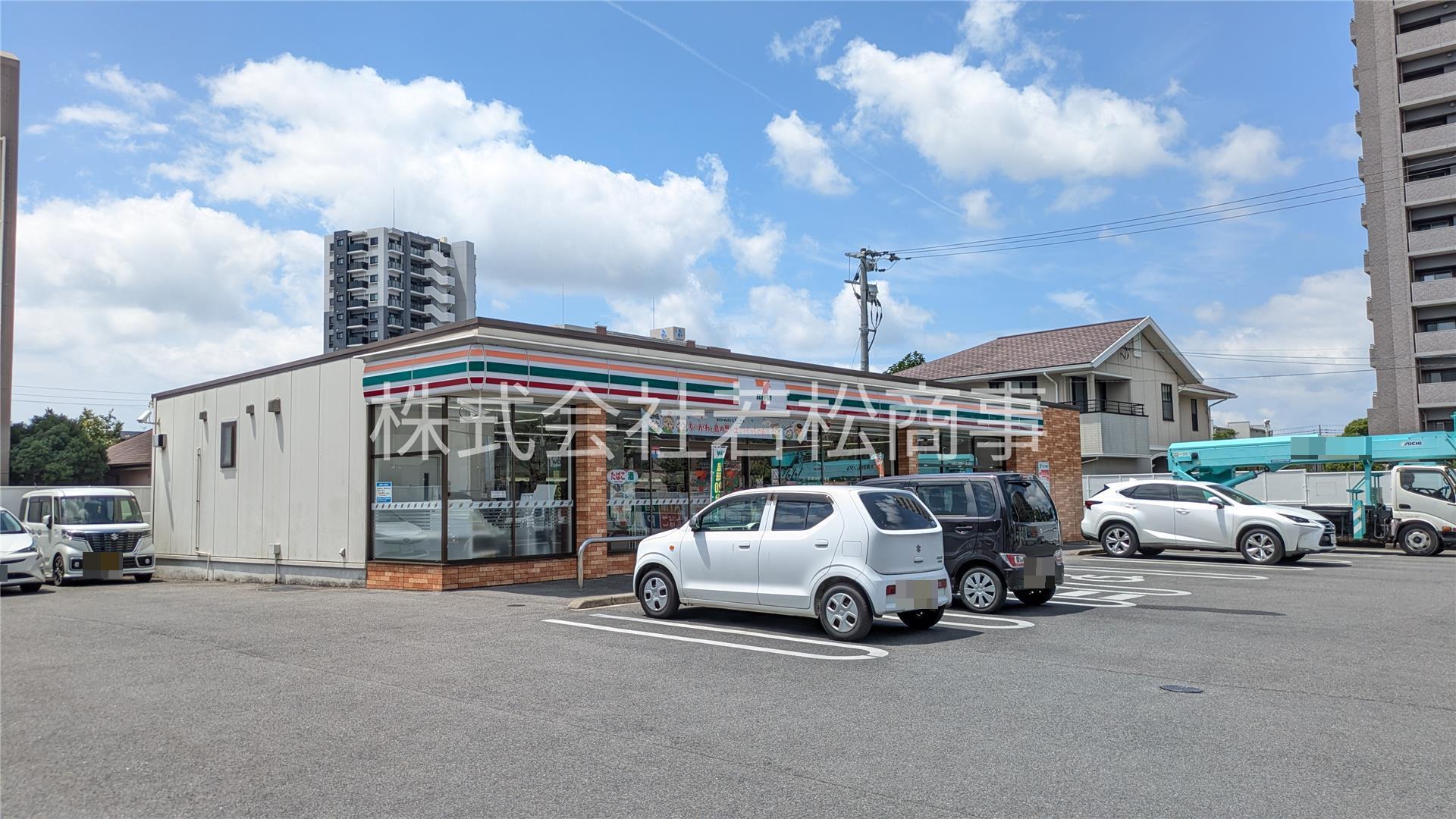 コンビニ　セブンイレブン佐賀水ケ江店（コンビニ）まで700m