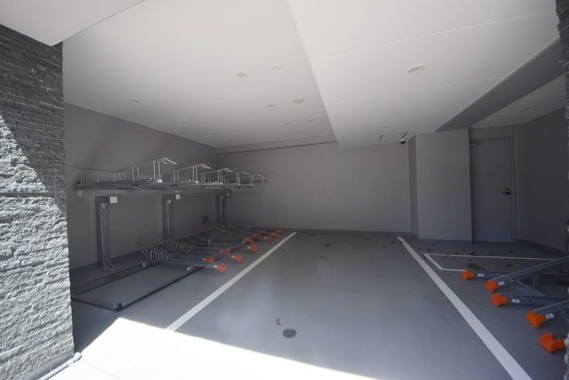 駐車場　駐輪場です。
