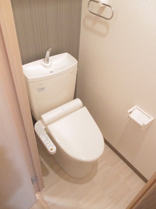 トイレ　同じ部屋タイプの別部屋の写真です。現況と異なる場合は現況を優