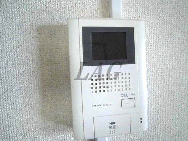 セキュリティ　モニター付インターホンです。