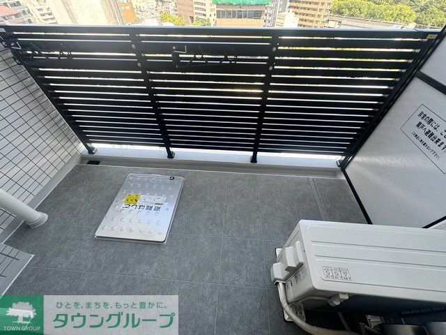バルコニー　庭
