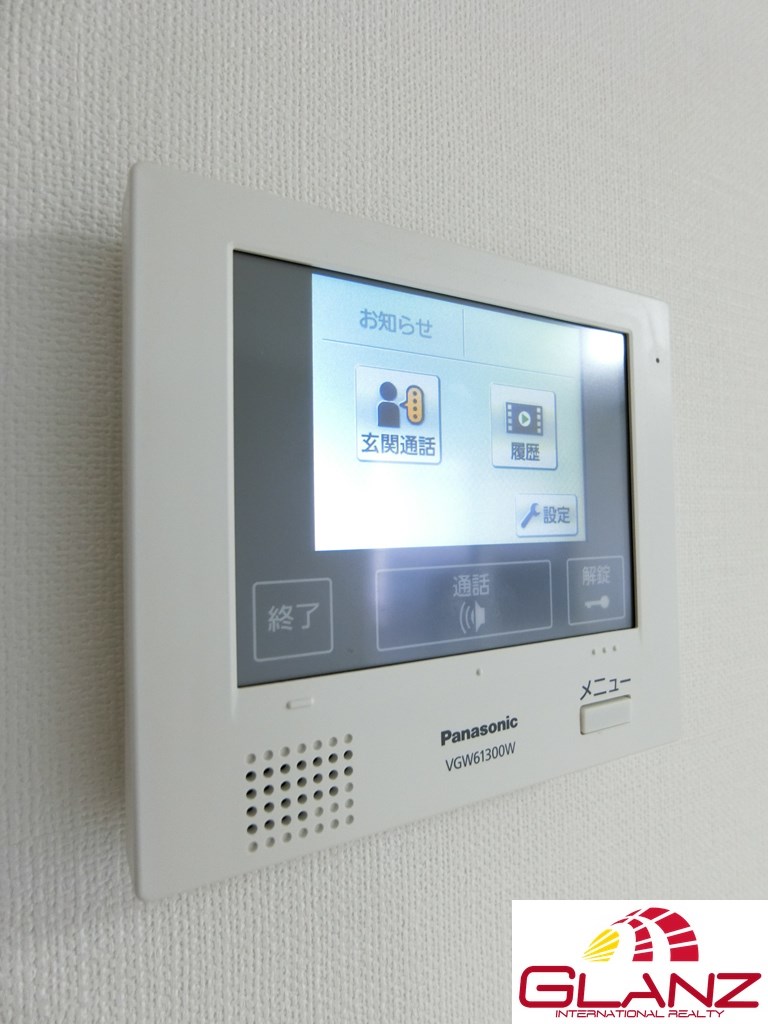 セキュリティ　来客の顔が見える安心のTVモニターホン