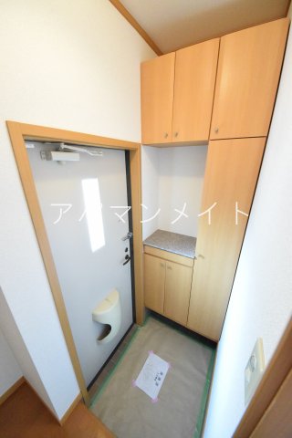 玄関　シューズボックス付きです！
