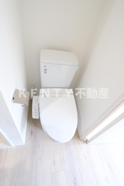 トイレ　ゆったりとした空間のトイレです