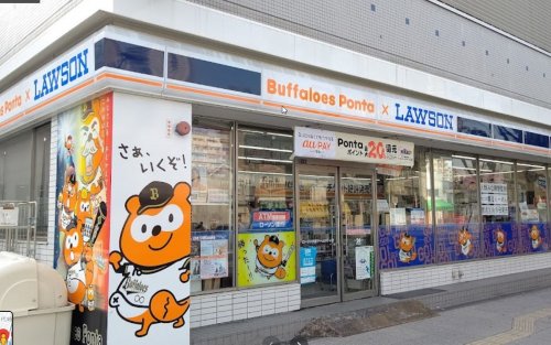 コンビニ　ローソン 大阪ドームシティ店（コンビニ）まで381m