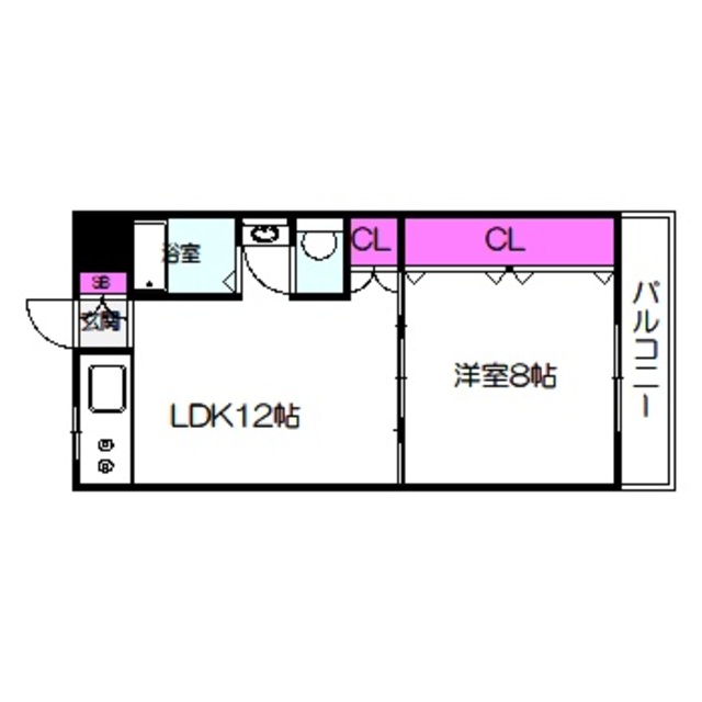 桜宮ハイツの間取り写真