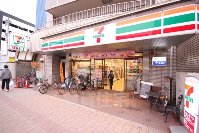 コンビニ　セブンイレブン　広島舟入幸町店（コンビニ）まで273m
