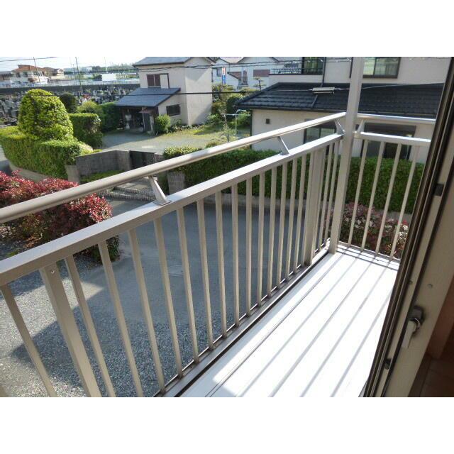 バルコニー　画像はＡ号室です