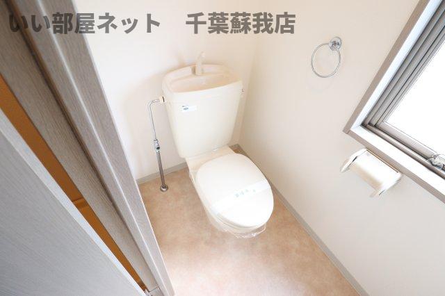 トイレ　ゆったりとした空間のトイレです