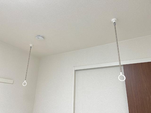 その他設備　室内物干し