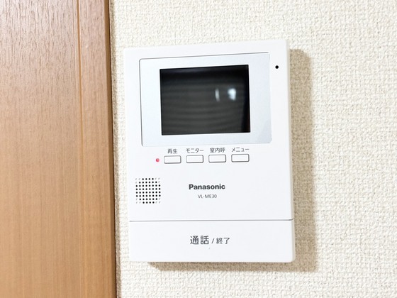 セキュリティ　カメラ付きインターホン