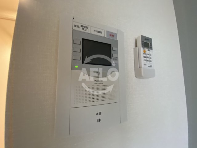 セキュリティ　レシオス大阪城北詰　TV付モニターフォン