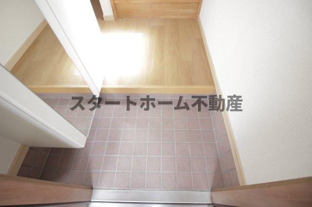 玄関　明るい玄関です