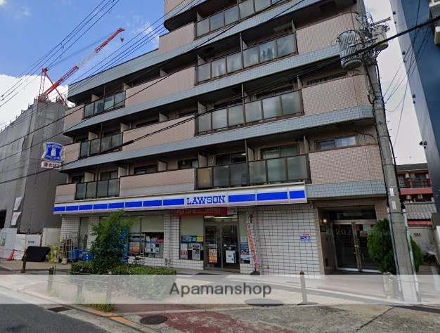コンビニ　ローソン上新庄３丁目店（コンビニ）まで375m