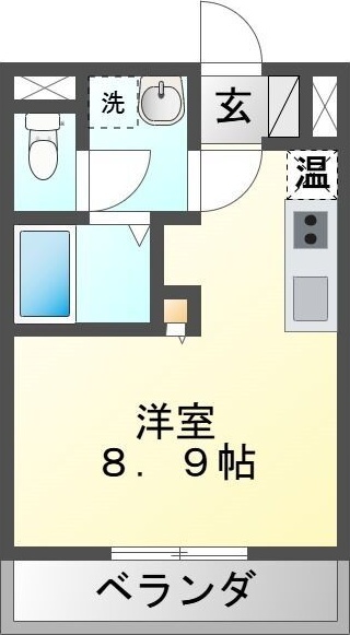 GOOD LUCKの間取り写真