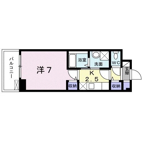 セモア中山の間取り写真