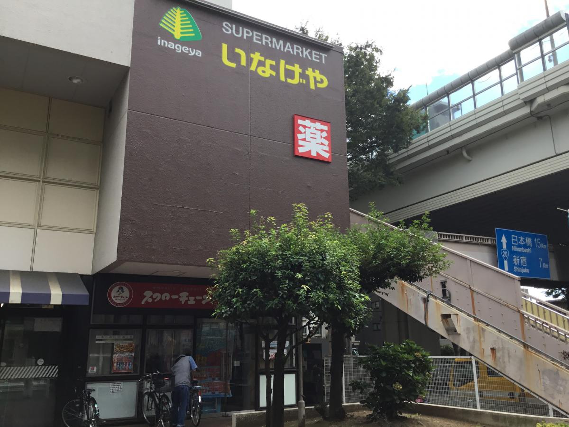 スーパー　いなげや杉並桜上水店（スーパー）まで847m