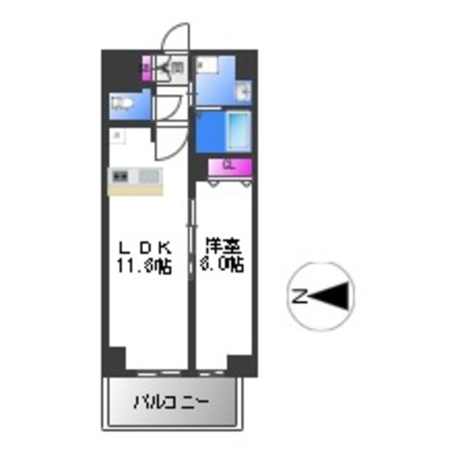 Avenir 新深江の間取り写真