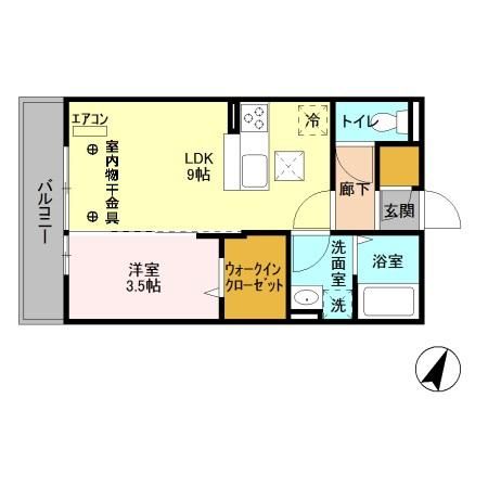 ガレリア西大宮の間取り写真