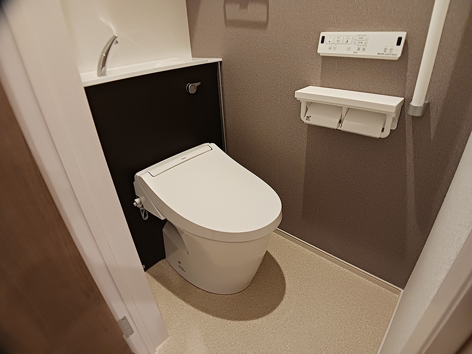 ベルアージュのトイレ写真