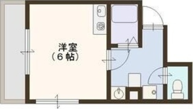 地下鉄谷町線 天神橋筋六丁目駅 徒歩5分 9階建 築21年の間取り写真