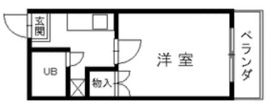 朝日ヶ丘ハイツの間取り写真