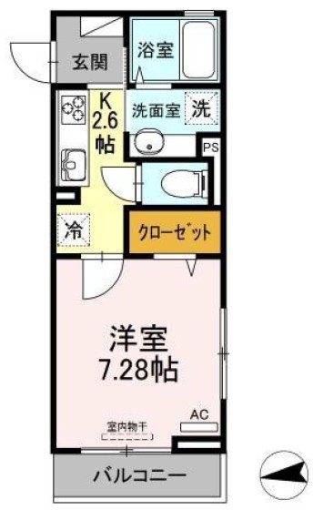 D-roomハウス秋葉原の間取り写真