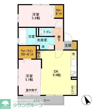 セジュール yoshiの間取り写真