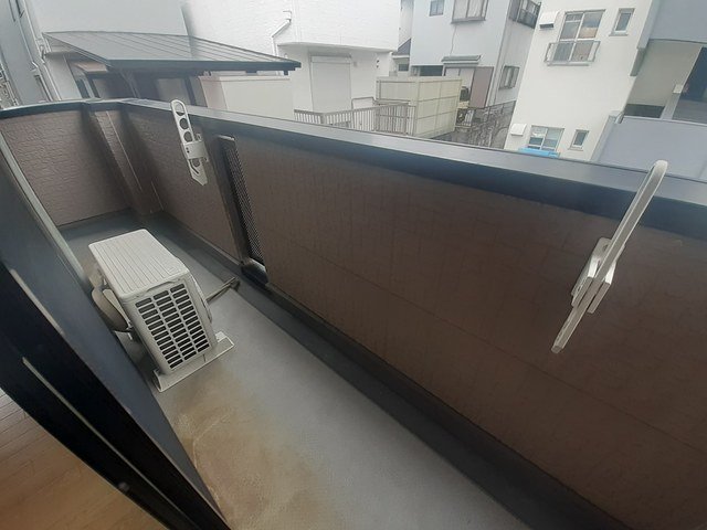 バルコニー　落ち着いた時間を過ごせるバルコニーです