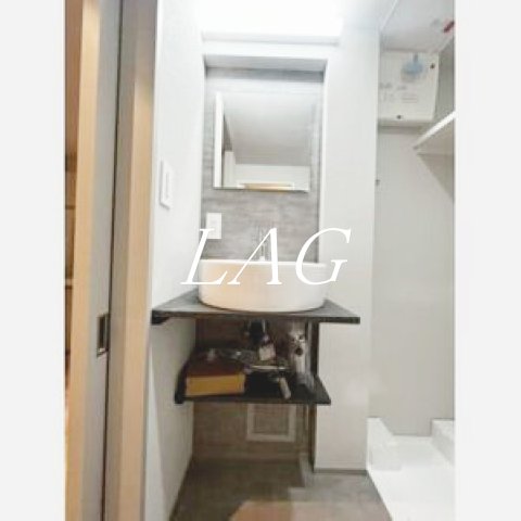 洗面設備　洗面台です。
